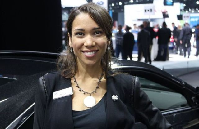 Girls from 2012 Los Angeles Motor Show