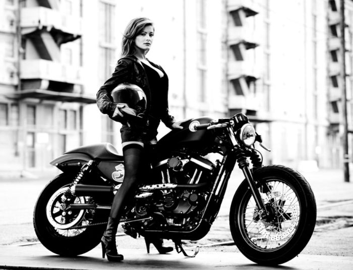 motorbike girl