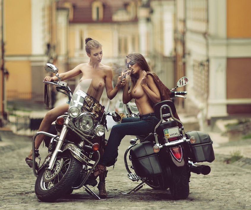 motorbike girl