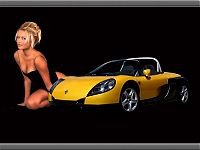 Motorsport models: car babes