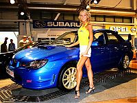 Motorsport models: car babes