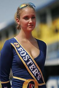 Motorsport models: Babe Fosters Grid Girl Imola 2006-04-24