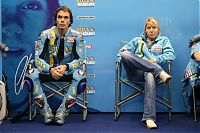 TopRq.com search results: Chris Vermeulen (AUS) & Girlfriend Toni (AUS), Rizla Suzuki MotoGP, Suzuki, 71, 2007 MotoGP World Championship,