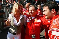 TopRq.com search results: Corina Schumacher Jean Todt Ferrari Monza 2006-09-10