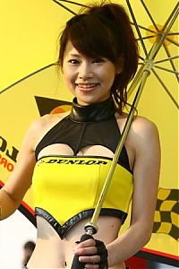 Motorsport models: Dunlop girl, Japanese MotoGP 2007