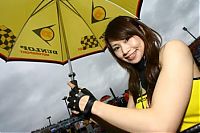 Motorsport models: Dunlop grid girl, Japanese 250GP 2007