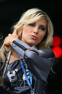 Motorsport models: F1 Girl Hockenheim 2006-07-27