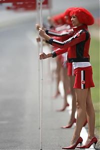 Motorsport models: Girl, 2007 MotoGP World Championship,