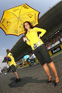 Motorsport models: Girl, Portuguese MotoGP Race 2007