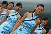 Motorsport models: Grid Girls Shanghai 2006-10-01