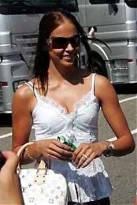 Motorsport models: Jennie Raikkonen Wife Of Kimi Hockenheim 2006-07-30