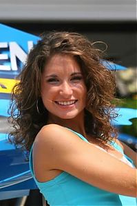 Motorsport models: Renault F1 Girl Indianapolis 2006-06-29