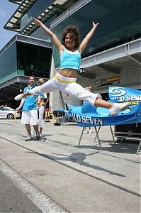 Motorsport models: Renault Girl Dancers Indianapolis 2006-06-29