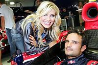 TopRq.com search results: Vitantonio Liuzzi Toro Rosso And Sophie Gassmann Red Bull Girl Hockenheim 2006-07-27
