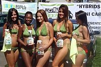 Motorsport models: bikini car wash, hybrids only