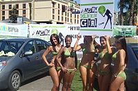 Motorsport models: bikini car wash, hybrids only