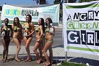 Motorsport models: bikini car wash, hybrids only