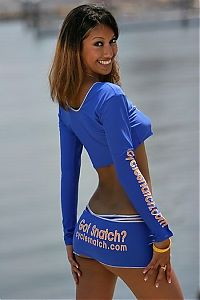 Motorsport models: cycle snatch moto team girls