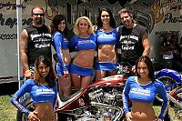 Motorsport models: cycle snatch moto team girls