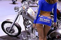 Motorsport models: cycle snatch moto team girls