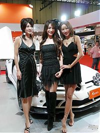 Motorsport models: Auto motor show girls, Japan