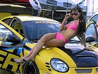 Motorsport models: auto motor show girls
