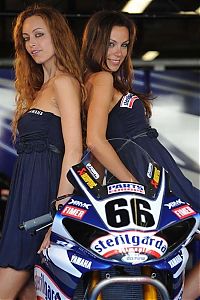 Motorsport models: Yamaha pit babes, Miss Yamaha 2009