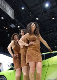 Motorsport models: Girls from 2010 International Geneva Motor Show