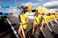 Motorsport models: f1 grid girls