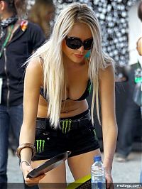 Motorsport models: Moto GP girls