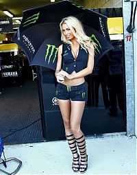 Motorsport models: f1 grid girls