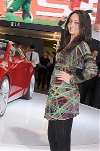 Motorsport models: Girls from 2010 Paris Motor Show