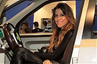 Motorsport models: auto motor show girl