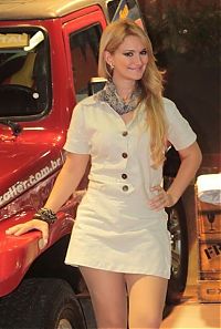 Motorsport models: auto motor show girl