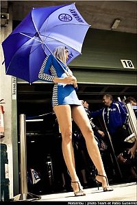 Motorsport models: f1 grid girls