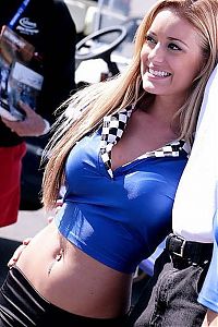 Motorsport models: f1 grid girls