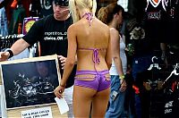 Motorsport models: Sturgis Motorcycle Rally girls, South Dakota, United States