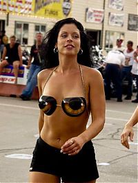 Motorsport models: Sturgis Motorcycle Rally girls, South Dakota, United States