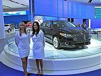 Motorsport models: Girls from North American International Auto Show 2012