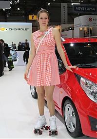Motorsport models: Girls from 2010 International Geneva Motor Show