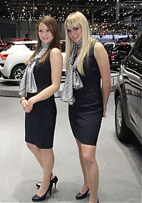 Motorsport models: Girls from 2010 International Geneva Motor Show