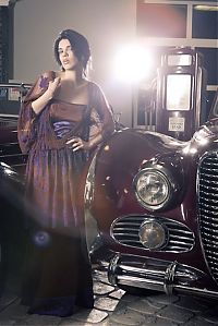 TopRq.com search results: girl with old antique retro classic car