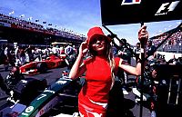 Motorsport models: f1 grid girls