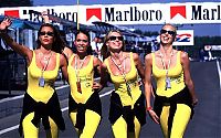 Motorsport models: f1 grid girls