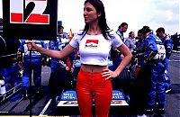 Motorsport models: f1 grid girls