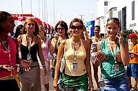 Motorsport models: f1 grid girls