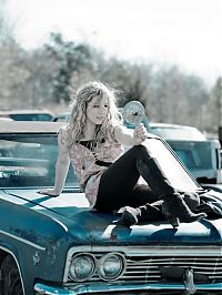 TopRq.com search results: girl with old antique retro classic car