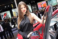 Motorsport models: Girls from 2012 Paris Motor Show