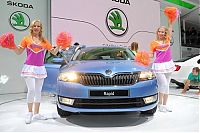 Girls from 2012 Paris Motor Show
