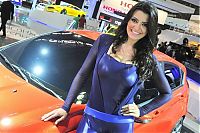 Motorsport models: International Automobile Trade motor show girl, Sao Paulo, Brazil